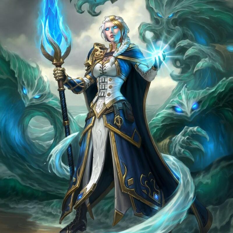 Portrait of Jaina Proudmoore, Archmage of Theramore